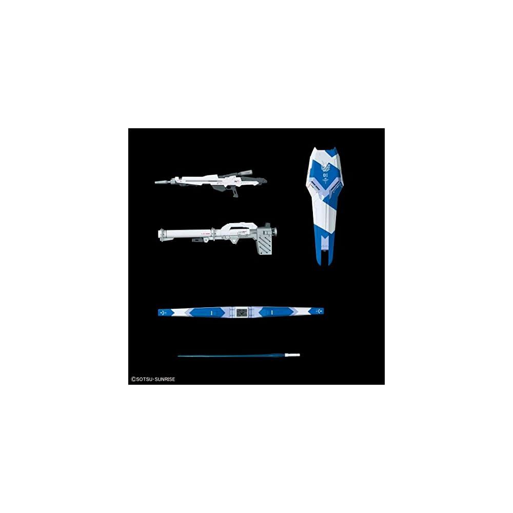 Bandai Spirits RG Mobile Suit Gundam Char's Counterattack Hi-Nu Gundam 1/144 Scale Color-Coded Plastic Model Kit