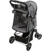 TRIXIE Poussette Pliable Pour Animaux De Compagnie Gris