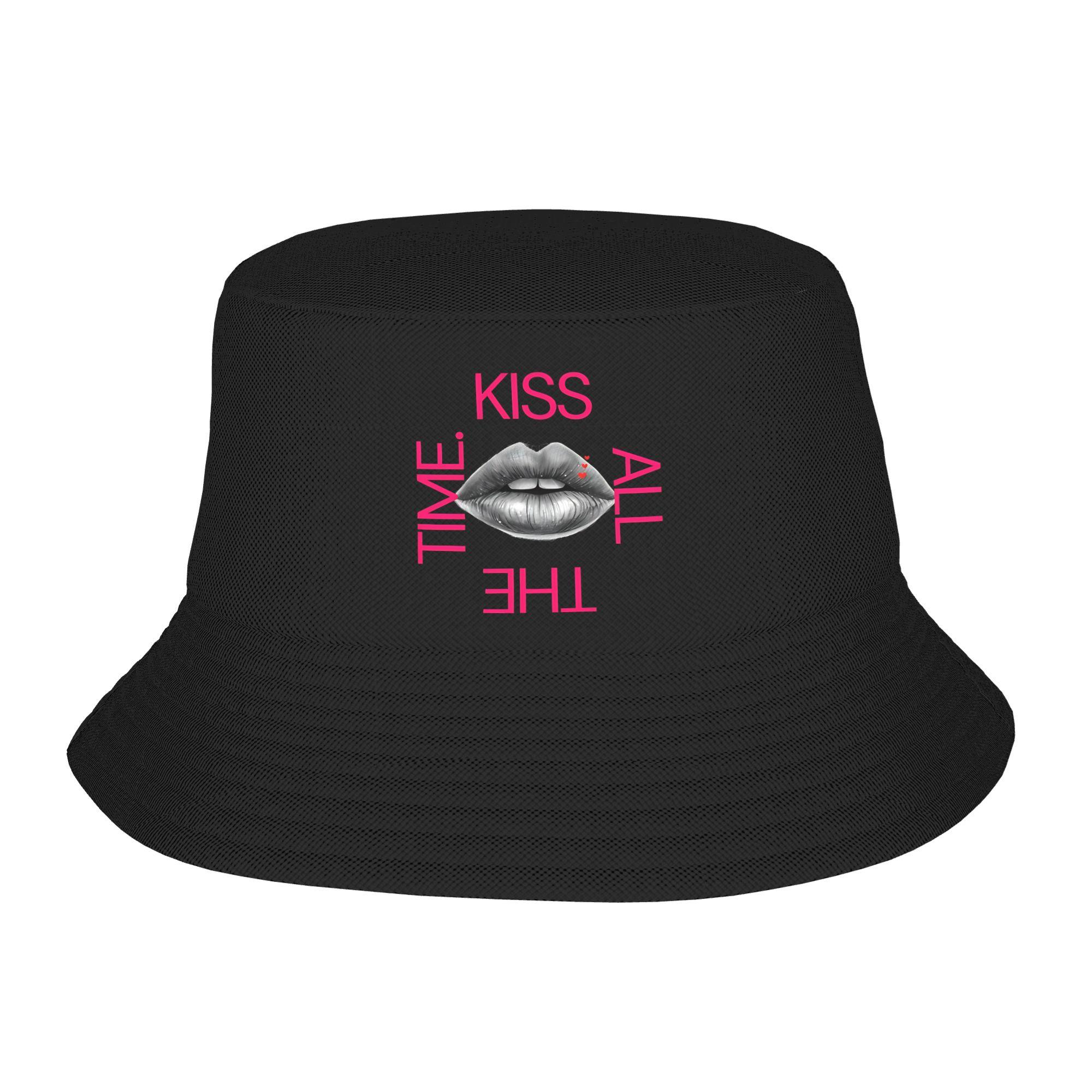 

Unisex 2026 Latest H-Harry S-Styles Fan Kiss All The Time Bucket Hat Music Tour Album FisherUnisex Hats Vacation Caps Visor Hat One Size