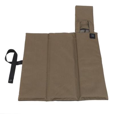 Heated Seat Cushion Polyester Comfortable Portable Folded Heated Seat Pad for Indoor Outdoor OD