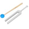 528HZ Aluminum Alloy Tuning Fork Wood Hammer Sound Healing Therapy Tool Set