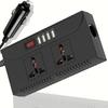Car Power Inverter Overload Protection Universal USB-C Fast Charging Portable Car Charger with Switch Control Converter