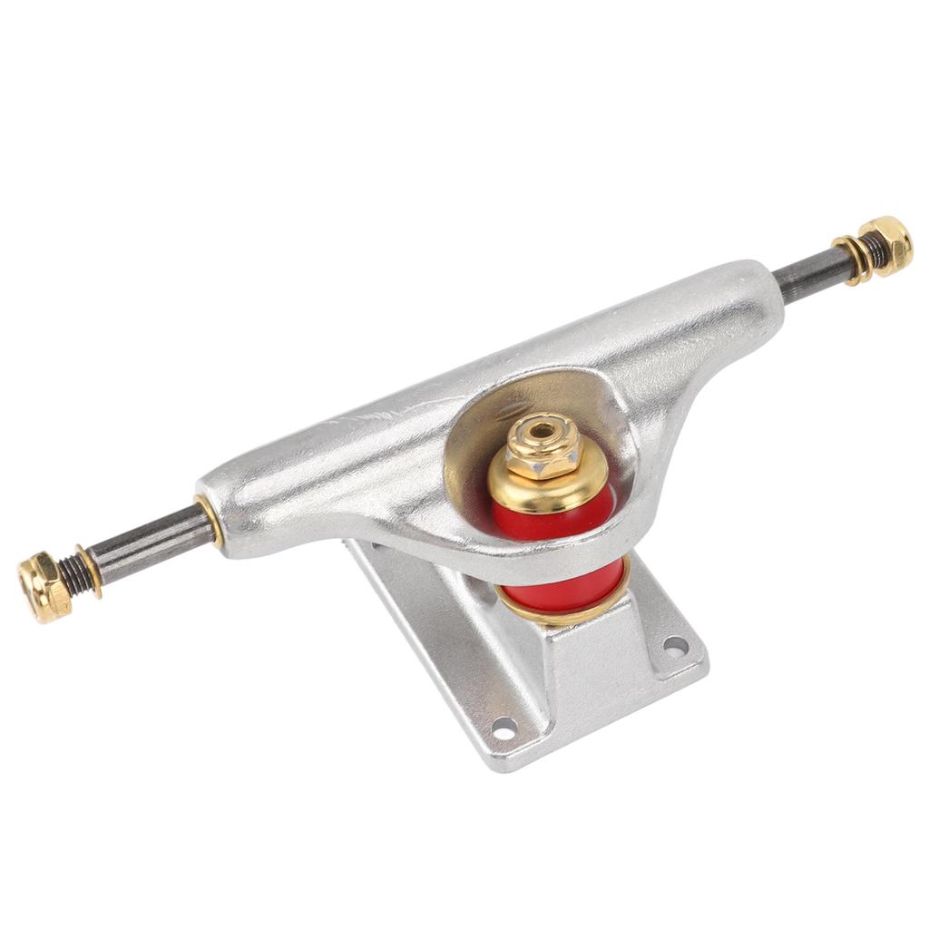 2PCS Skateboard Trucks 5 Inch Aluminum Alloy Hollow Lightweight Shock Absorbing Skateboard Bridge Br