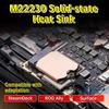 M.2 Hard Disk Copper Heatsink M.2 2230 Solid State Drives Cooling Thermal Cooler Radiator For Steam Deck Console Accessories
