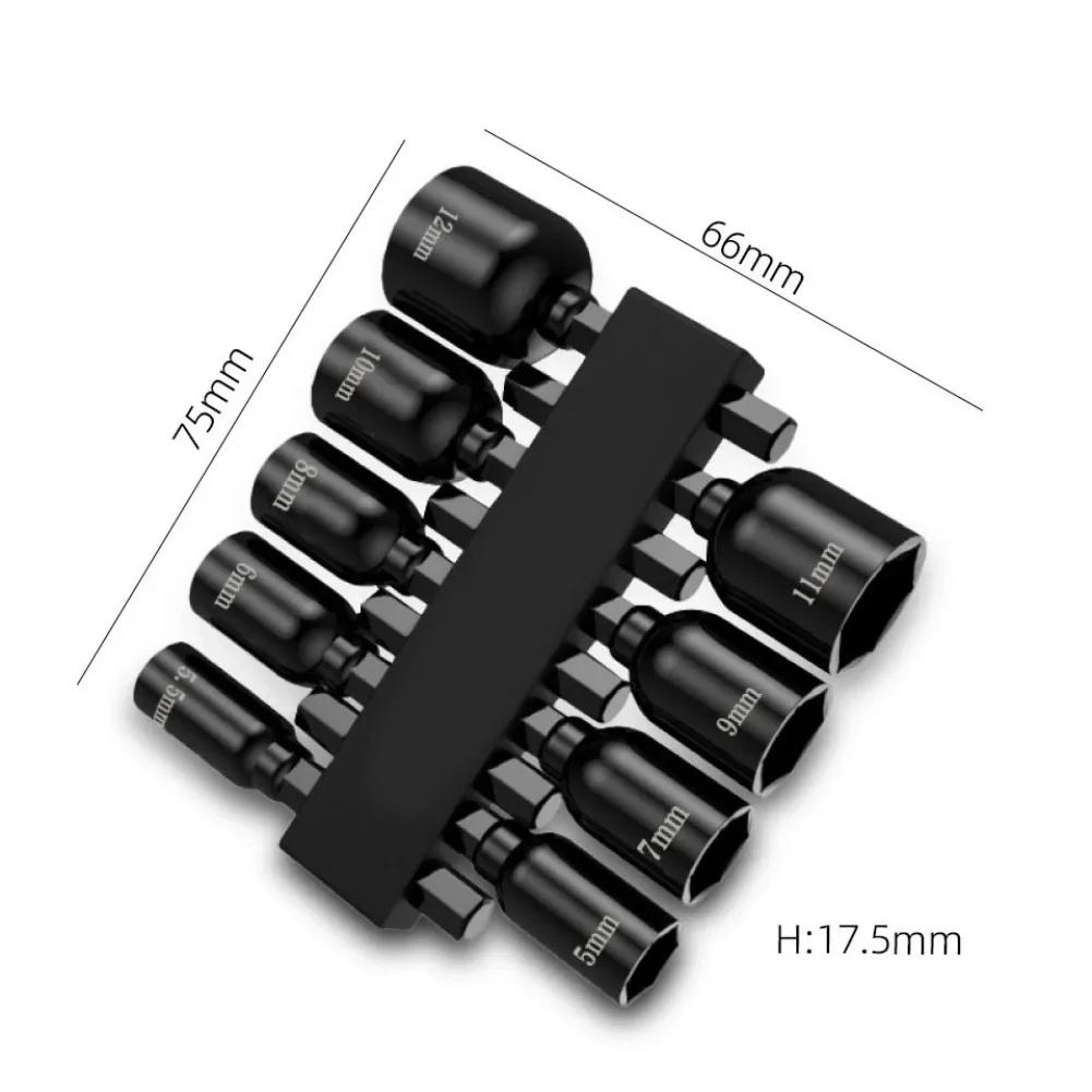 Magnetic Tip Magnetic Nut Driver Fits Power Drills Fits Cordless Drivers Snug Fit In Chuck Magnetic Nut Driver Set