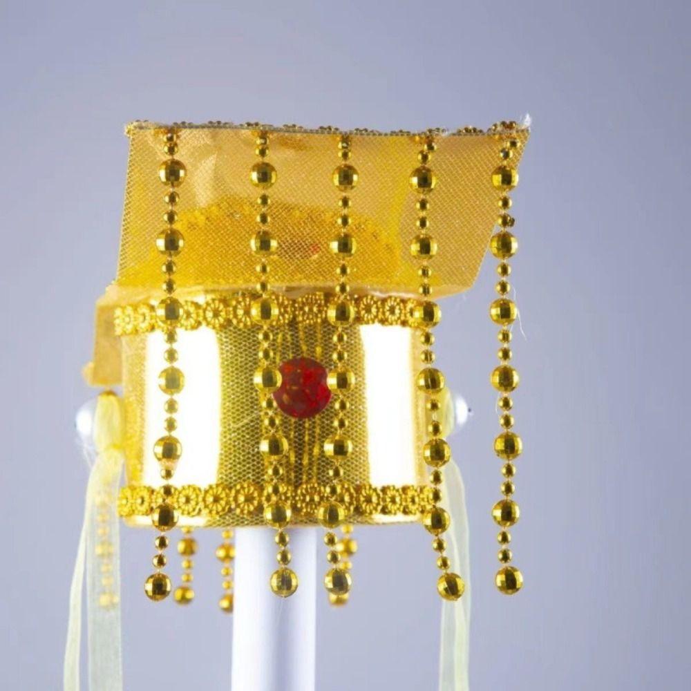 Dynastie Tang Koruna čínského císaře Han dynastie Hanfu Cosplay čelenka pro styling vlasů