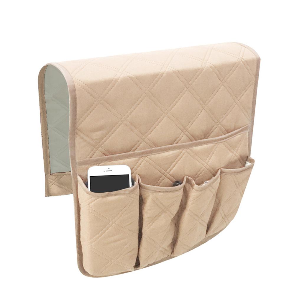 Sofa Armchair Storage Bag Portable Foldable Large Size Armrest Organizer Suitable For Most Couch Recliner Chair Arms