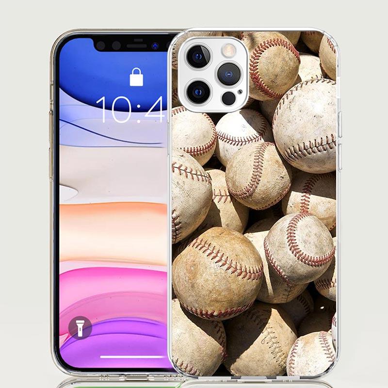 Baseball Sport Phone Case for Apple iPhone 17 Air 16 15 Plus 14 + 13 Mini 12 11 Pro Max 7 8 SE 16Max Soft Shell Cover Coque 17 A