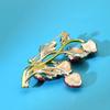 Creative Alloy Brooch Strawberry Design Decorative Accessory Pin for Clothing Bags Hats and More Fashion Jewelry Gift