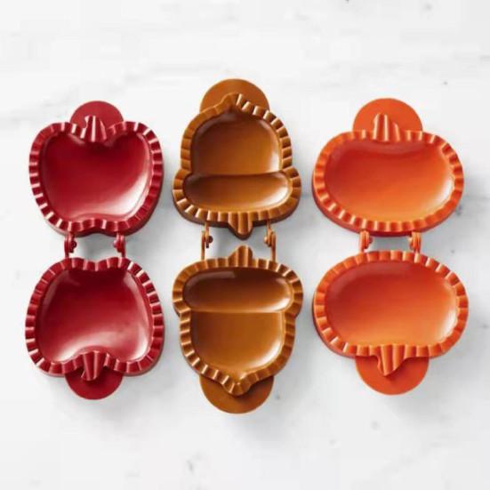 Stampo per Dolci Modello Trasparente Ampia Applicazione Plastica Zucca Mele Nocciola Forma Stampo per Torta Forniture da Cucina