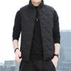 Jacket Men'S Down Cotton Vest Men'S Stand-Up Collar With Cotton Thickened Vest To Keep Warm Vest Tide