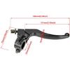 FVRITO 7/8" 22Mm Universal Clutch Brake Handle Levers Perch For CRF50 CRF70 CRF80 CRF100 CRF150 XR50 XR80 XR100 ATC 200M Pit Dirt Bike Motor
