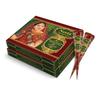 CONO DE HENNA NEETA Diseño Natural para Manos 12 Conos X Paquete de 2 Marrón Rojizo Larga Duración Kit Set de Arte Corporal para Festivales Bodas