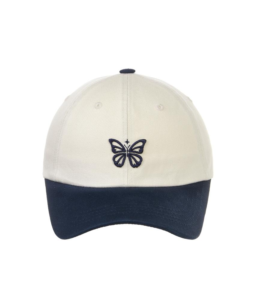 Nigaennikol Mini Butterfly Blink Ball Cap_Twotone Navy