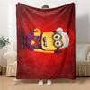 1Pc Christmas Minion Unicorn Blanket Soft Throw Blanket For Home Bedroom Bed Sofa Travel Office Solid Christmas Blanket