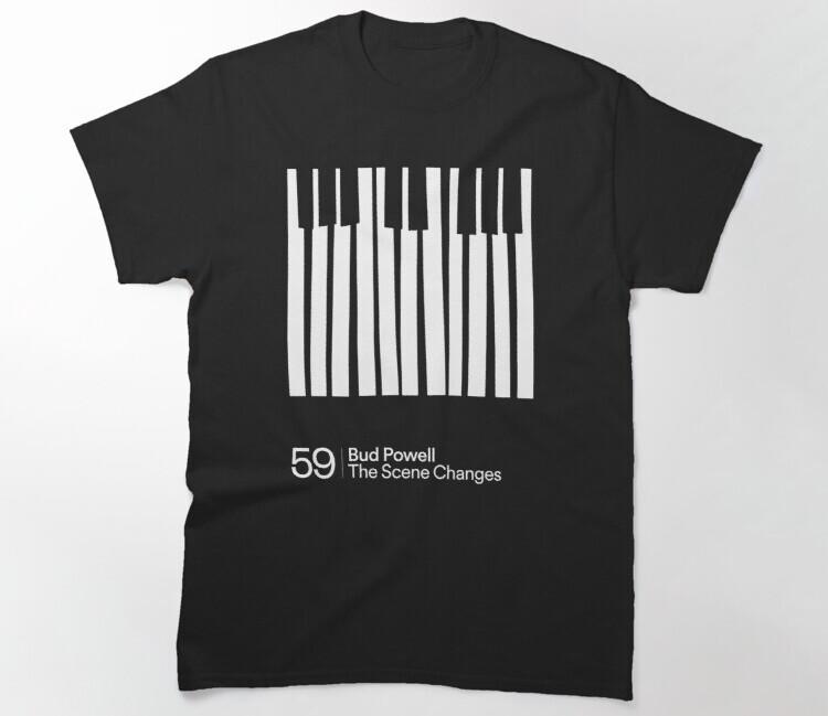 Retro The Scene Changes T-Shirt Amazing Bud Powell Paris Jam Session Art Blakey Unisex T-Shirt XXL