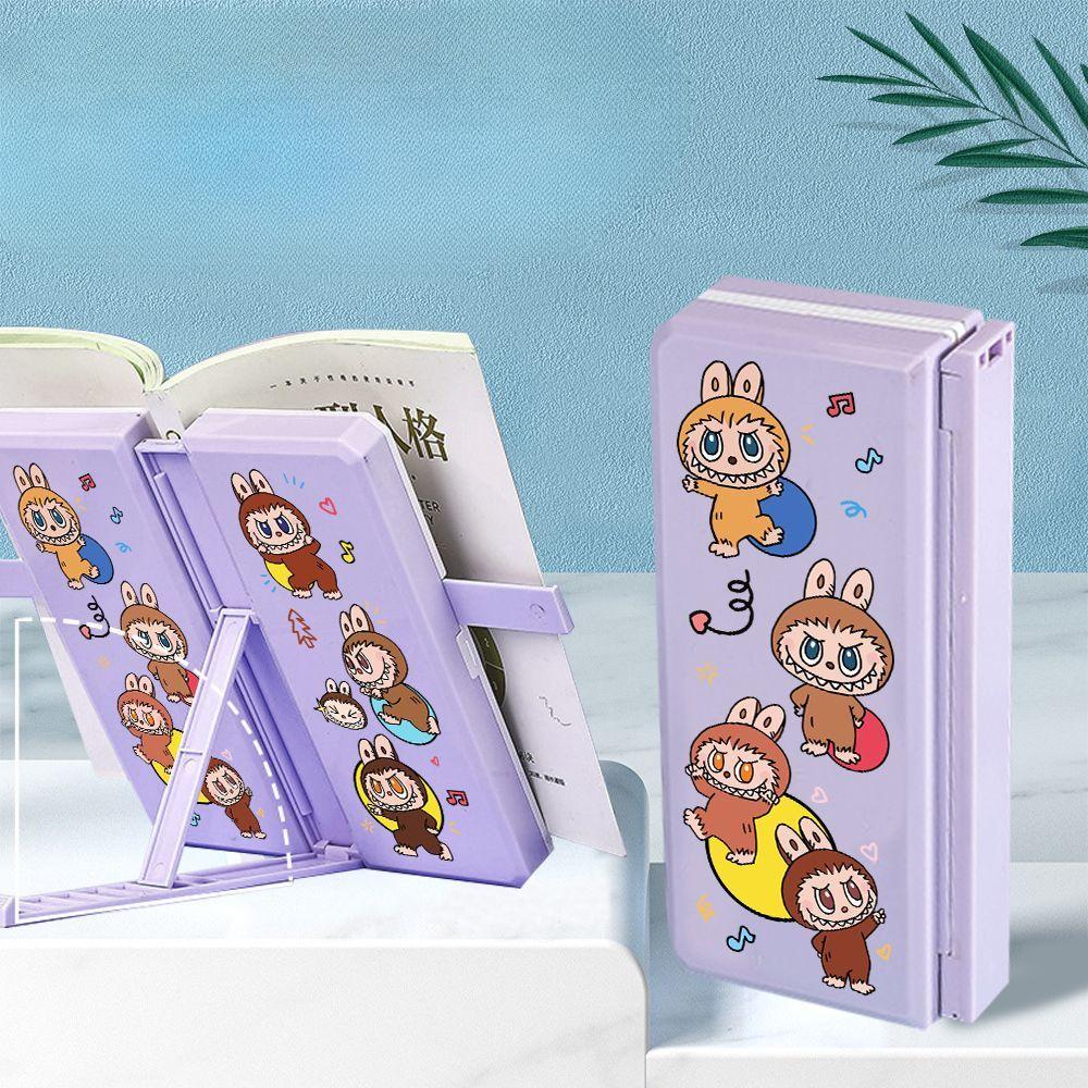 

Милый многофункциональный пенал, подставка для ручек в виде книжной полки, двухслойный ящик для хранения для детей, мальчиков и девочек