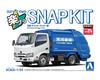 Aoshima Easy Plastic Model Snap Kit No.25-PK Hino Dutro Packer Truck 1/32 Scale Plastic Model