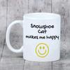 Snowshoe - cat mug, cheerful mug for a dog lover, personalized gift from the Art-Dog brand