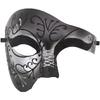 Carnival One-eyed Half-face Phantom Mask Vintage Antique Opera Phantom Dance Party Cosplay Costume Mask 2025