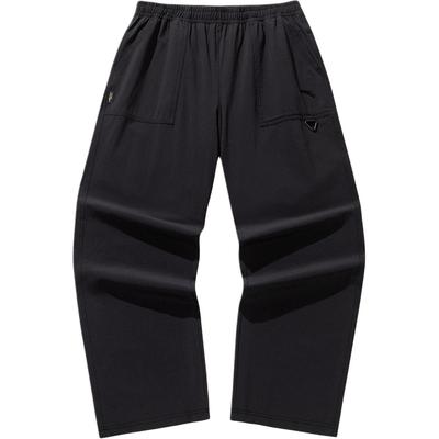 Outdoor Series Solid Color Versatile Simple Woven Sports Long Pants Men Bottoms 152626510-3