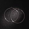 Korean Metal Party Punk Personalized Large Circle Jewelry Fashion Hoop Earrings Ear Studs