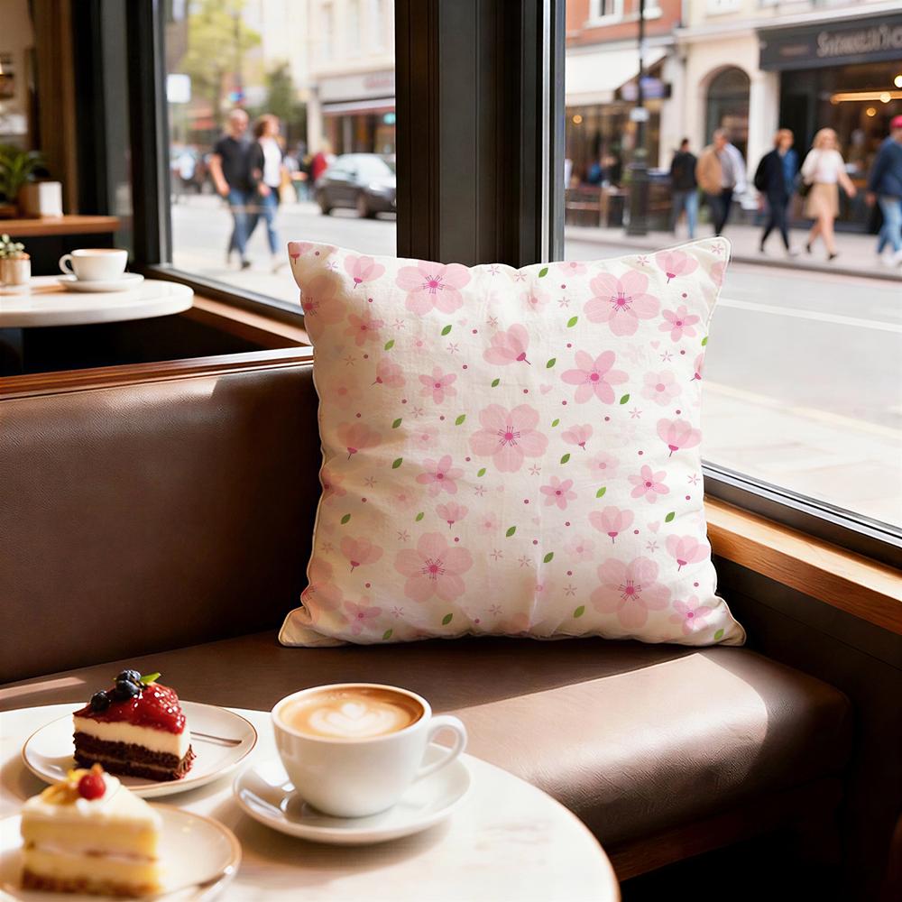 Light pink gentle petals Cushion Cover Decorative Cushions Covers Cover Sofa x Pillow Piece x x Pillowcase