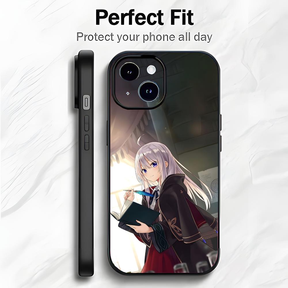 Fantasy Japanese Anime W-Wandering Witch Phone Case Phone Case Soft Packaging Lightweight For iPhone17 16 15 14 13ProMax