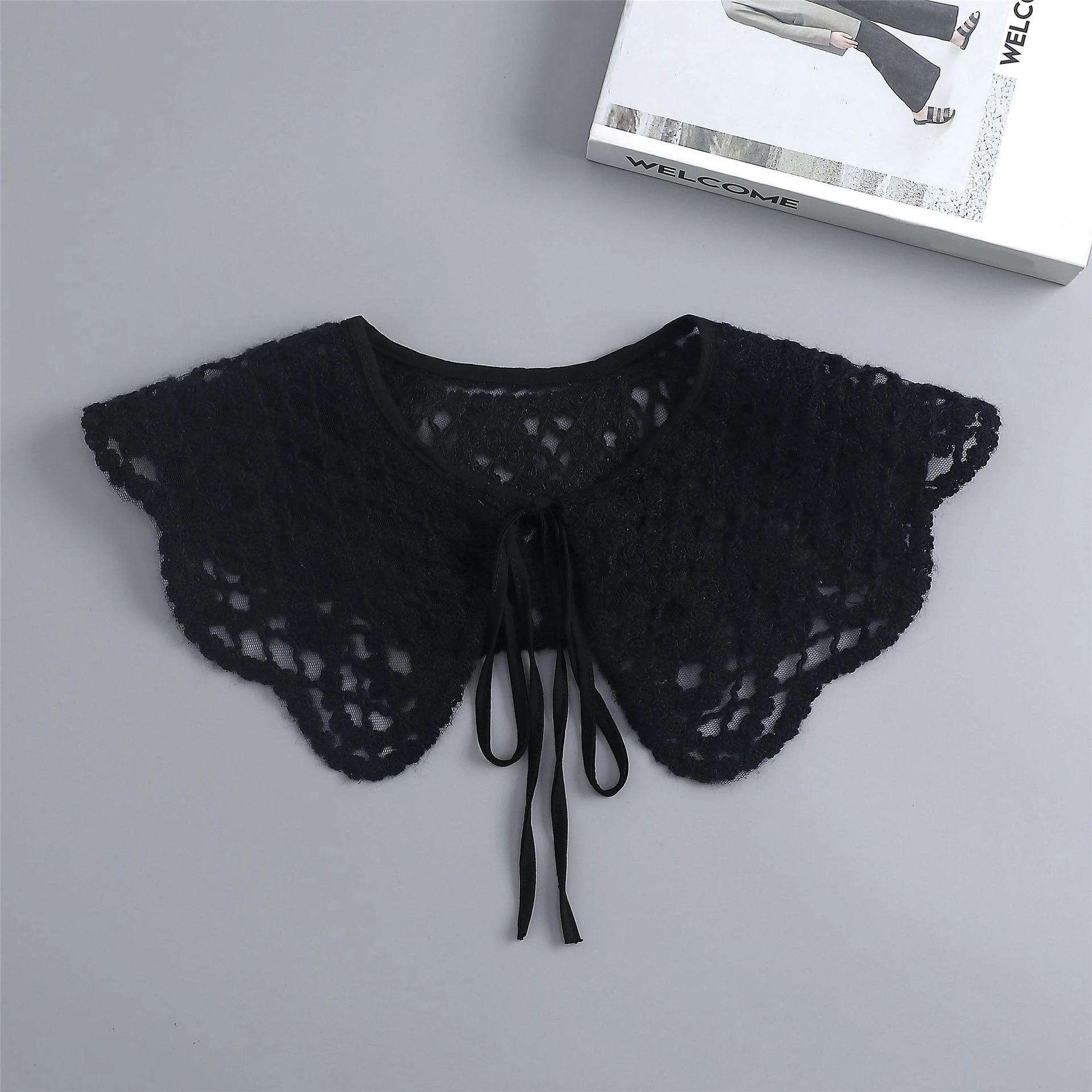 

New Fake Collar Scarf Shawl Women s Shirt False Collar Vest Decorative Girls Shirt Detachable Collar Scarf Short Shawl Fuax Cols