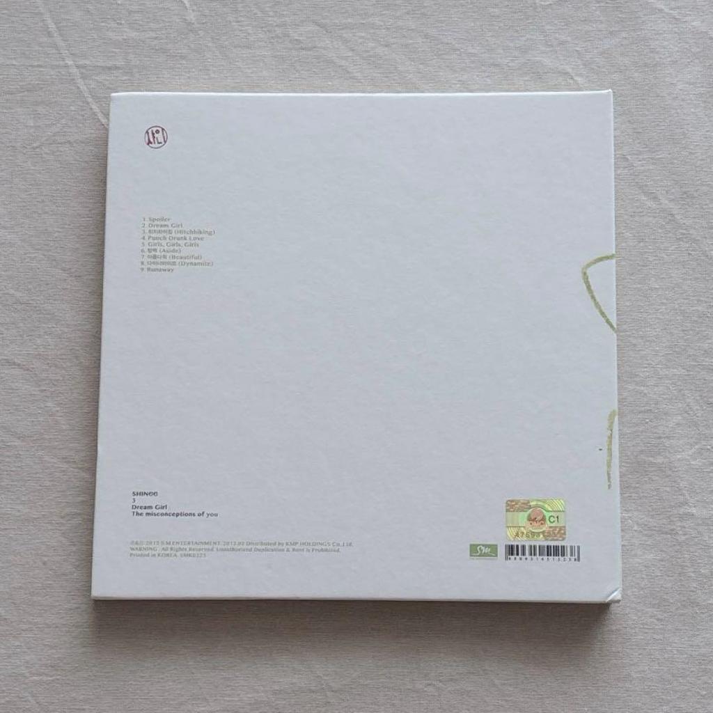 [USED] SHINee The Misconceptions of You, Me (with Trading Card)