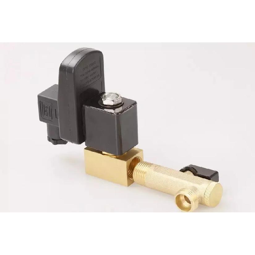 1pc 1/2" Drain Valve Electronic Timed Air Compressor Gas Tank Automatic 2-way Drain Valves For Filters Air Cylinders