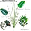 2pcs Large Realistic Artificial Bird of Paradise Plants UV Resistant No Fade Fake Banana Leaf Palm Tree for All Season Decor