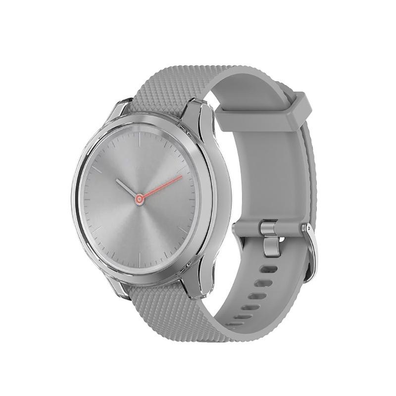 Smartwatch Anti Dust Case Waterproof Protector Shockproof Housing Soft Sleeve Frame Bumper-Shell Suitable for Move Trend