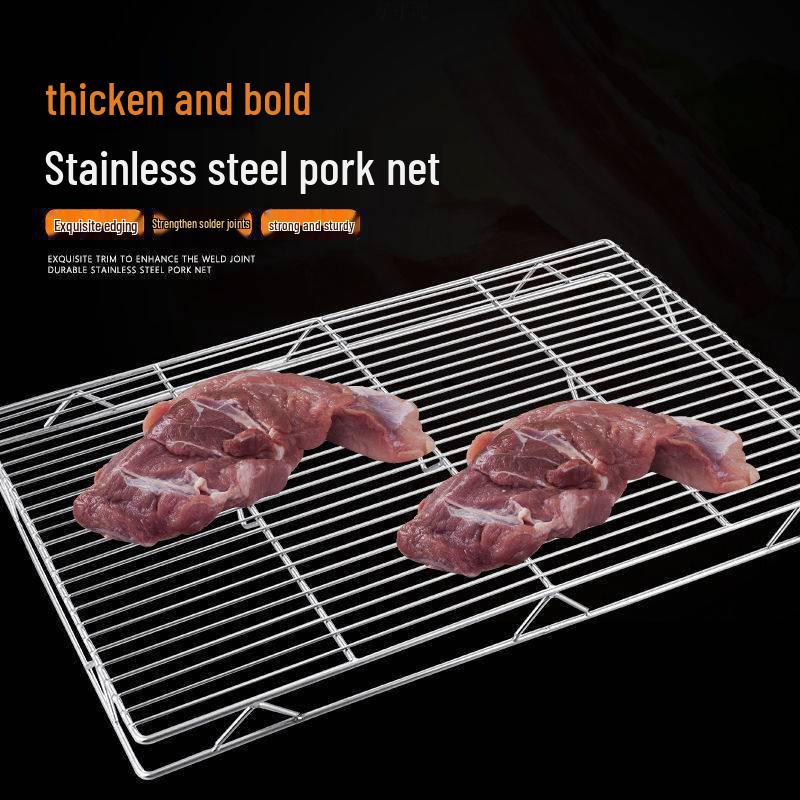 

Решетка из нержавеющей стали для барбекю и охлаждения тортов Single Layer Vertical 60*40 without Feet