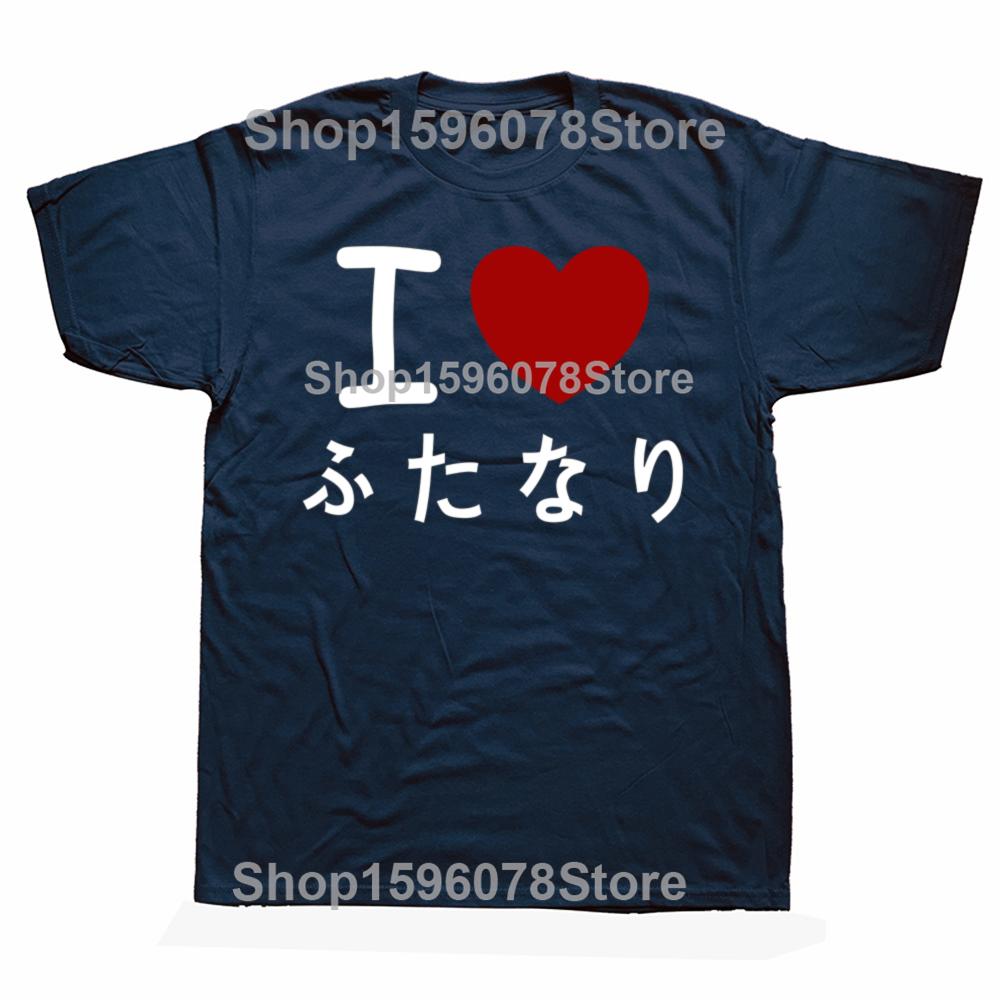 Funny I Love Femboy Japanese Graphic T Shirt Men Women Pure Cotton Humor Streetwear Tee Shirt Short Sleeve Unisex Loose Clothing