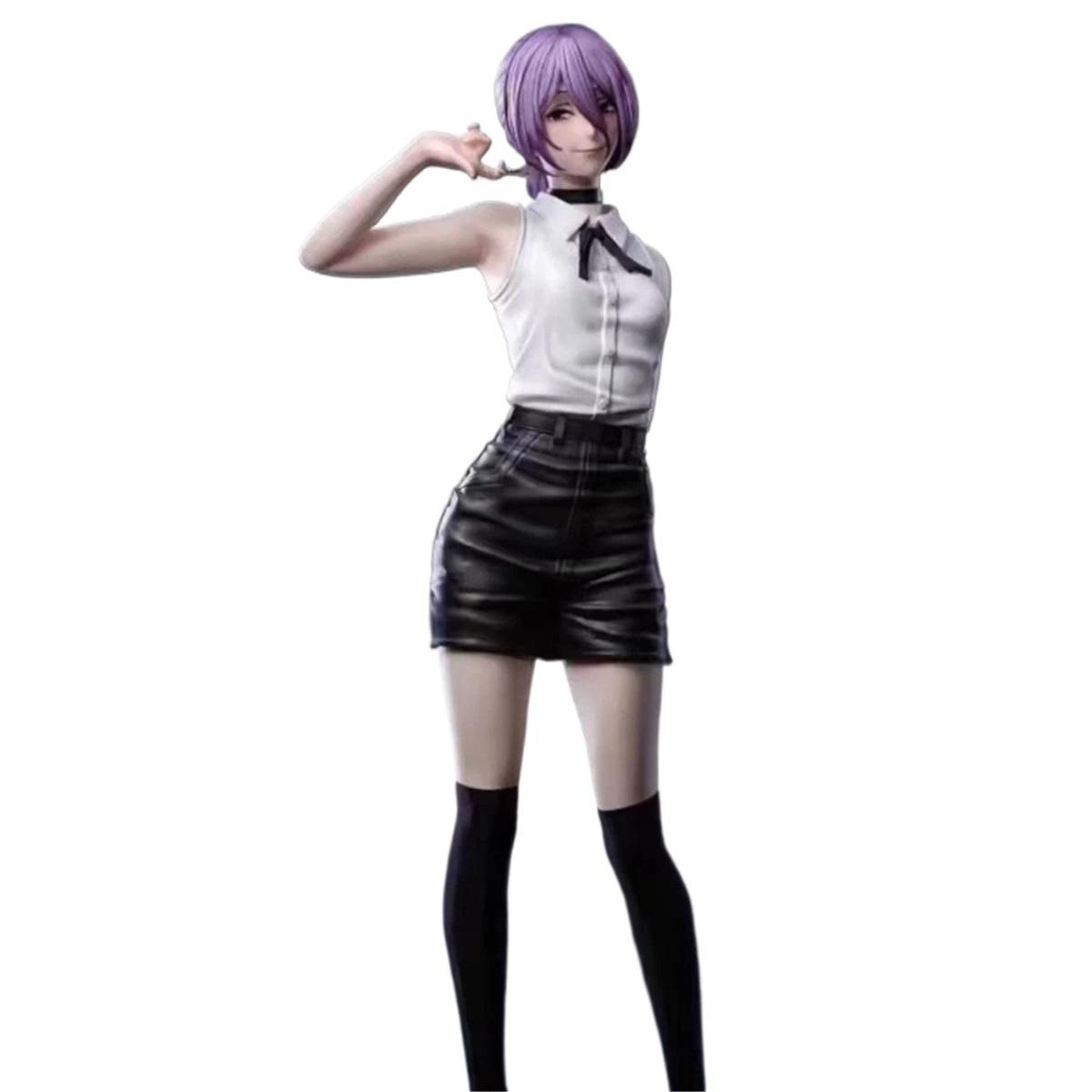 Reze Devil Figures Static Statue Figurine Double Headed Sculpture Can Be Replaced Desktop Ornament Trendy Toys Reze