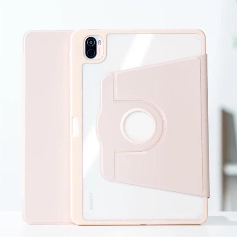 Flip Leather Case for XiaoMi MiPad 5 6 Mi Pad 5 6 Pro 11 with Pen Slot 360° Rotation for RedMi Pad 10.61''2022 Sleep/Wake Stand Shockproof Cover