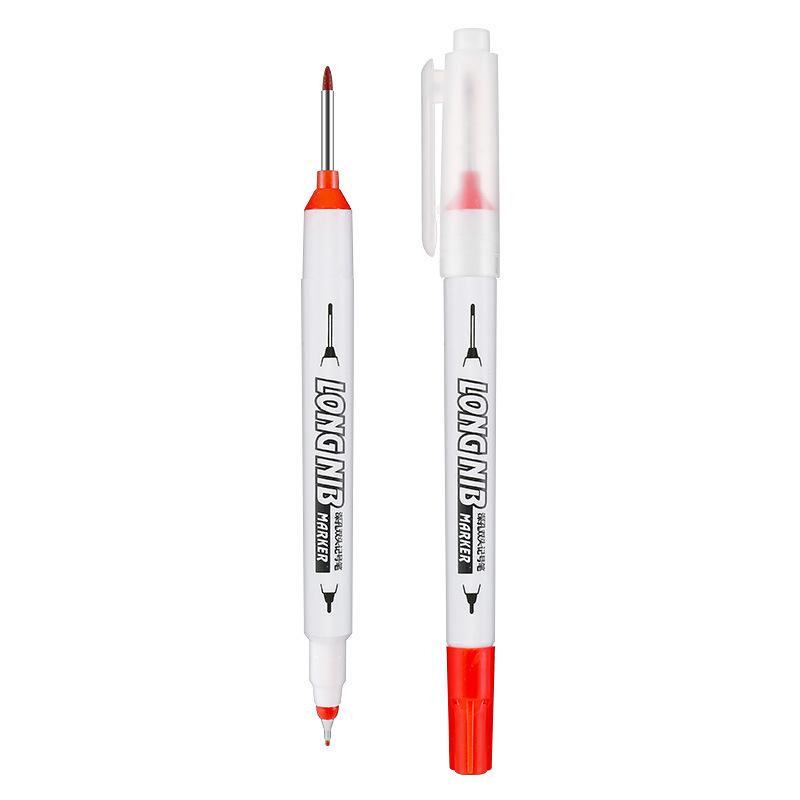 Wannian Sheng Double Head Deep Hole Waterproof Woodworking Marker