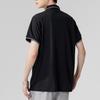 LSMUDKINGDOM Short Sleeve Polo Plus Solid for Golf and Size S Men's Shirt, Size, Color, Collared, Stylish, Lightweight, Comfortable, Business, Black,