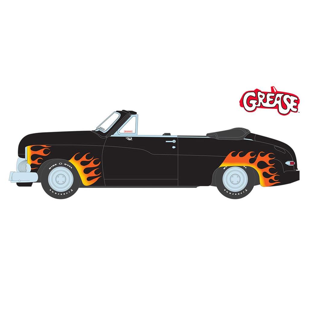 Greenlight Collectibles Hollywood Series Scale Diecast Model Grease Lightning 1949 Mercury Convertible 62010-B - 164 -
