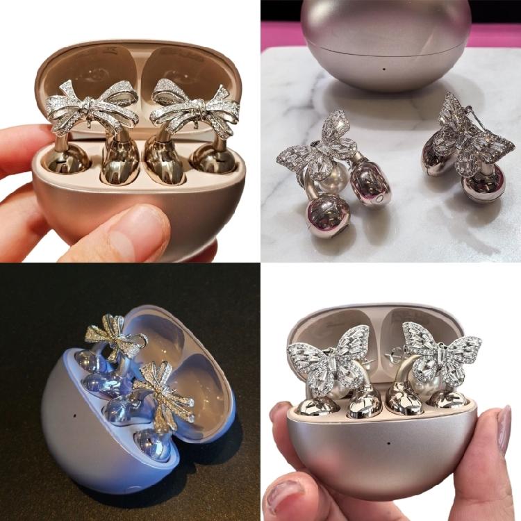 Versatilitys Butterfly Ear Clip Earphone Decorations Easy Installation Ideal For Fashion Creators Customs Designs Jewelry