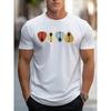 Men Casual Short Sleeve Tee Cotton - Comfortable Crew Neck, Soft Adorable Tees Tops