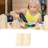 12Pcs Basswood Sheets Unfinished Wood Sheets 6Inch 11.8Inch Unfinished Wood Squares Boards Wood Sheets for Art Craft
