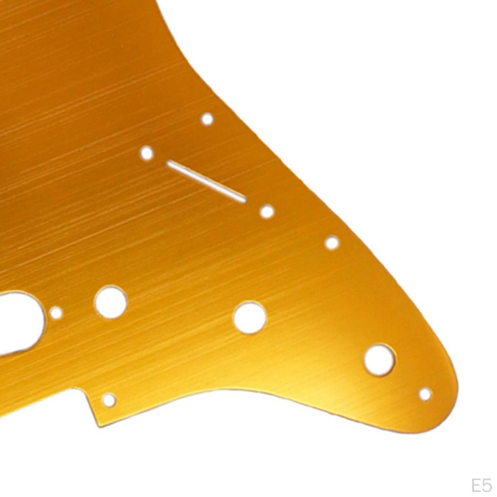 11 Holes SSS Style Guitar Pickguard for Electric Parts