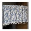 Cafe 60cm for Small Floral Scandinavian Thermal Room Bay Window Tension Rod Attachment Q'foo Curtains, Long, Windows, Print, Stylish, Style,