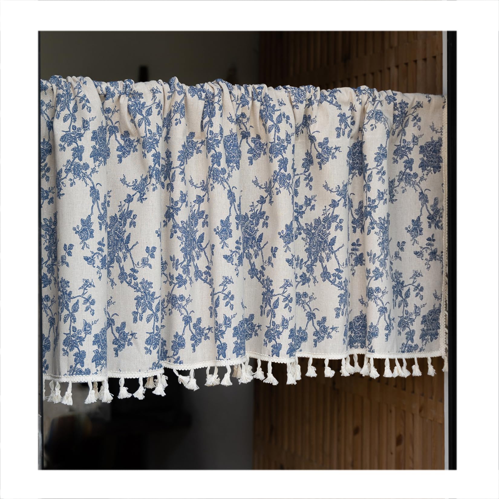 

Кафе 60 см для маленького цветочного скандинавского теплого помещения эркер натяжной карниз Q foo шторы, длинные, окна, принт, стильный, стиль, синий