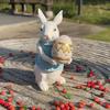 Easter Bunny Eggs Resin Tree Ornaments for Home & Garden Decor