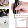 Handheld Mini Electric Drill Electric USB Electric Drill Tools For Epoxy Resin Jewelry Making Wood Craft Engraving Pen