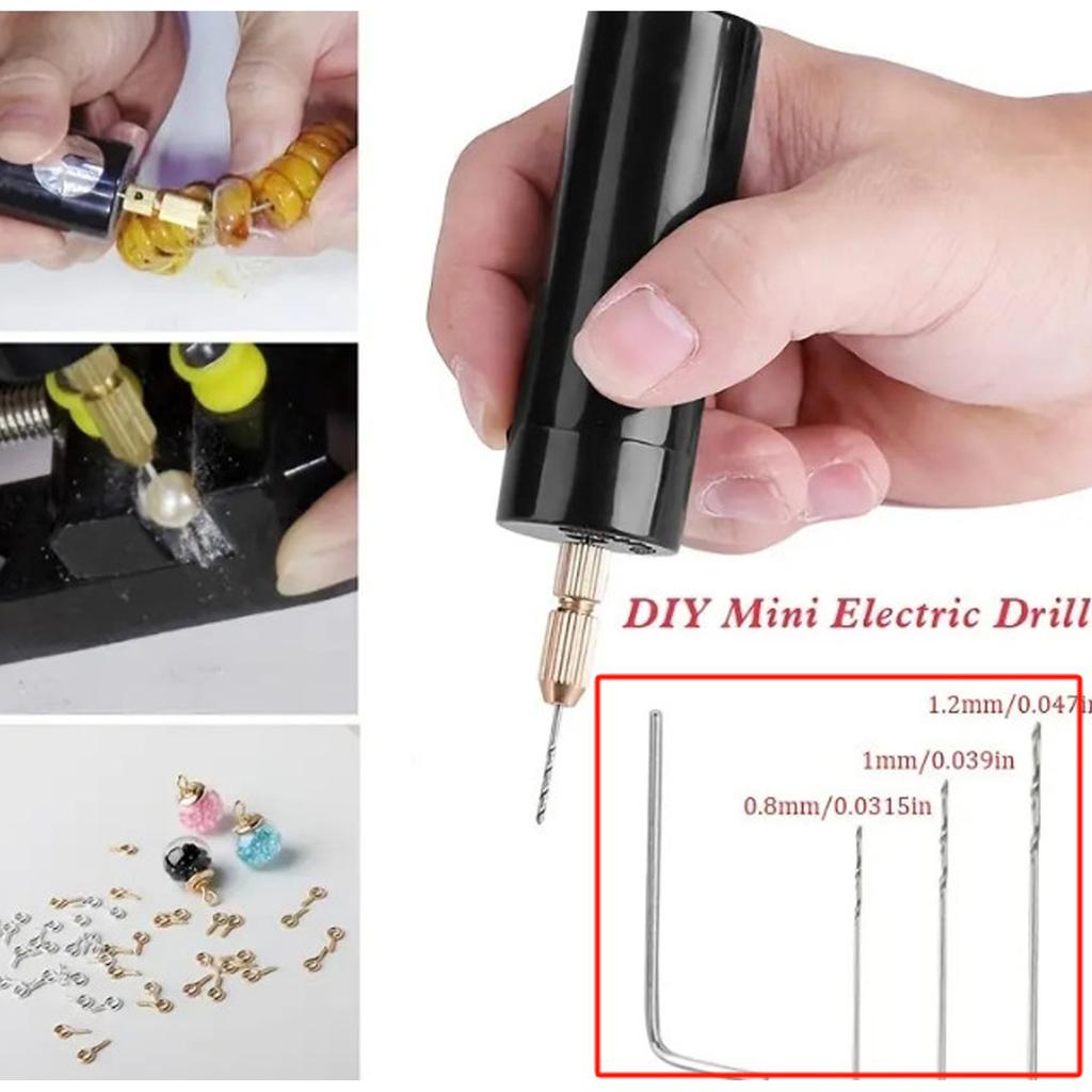 Handheld Mini Electric Drill Electric USB Electric Drill Tools For Epoxy Resin Jewelry Making Wood Craft Engraving Pen