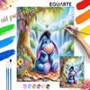 Eeyore Oil Painting Kit Home Bedroom Wall Decoration Creative Handmade Gift